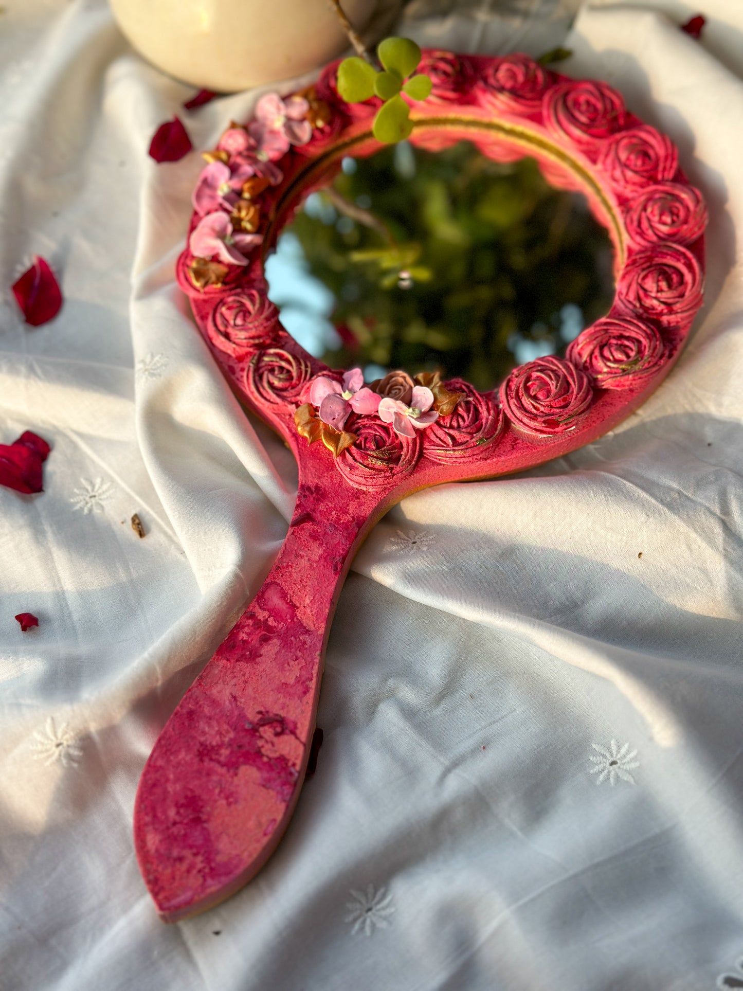 Hand Mirror- Pink Collection