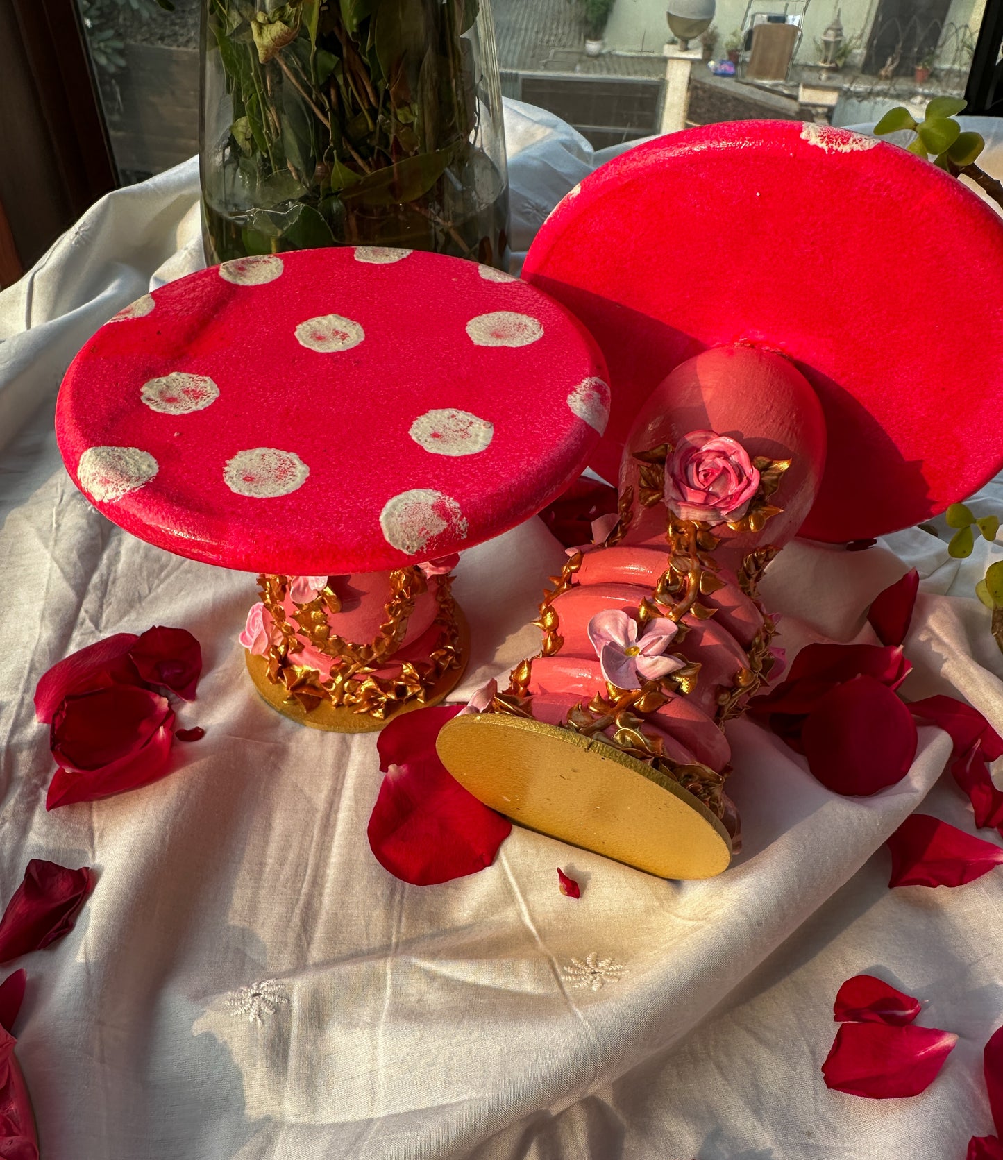 Toadstools- Pink Collection