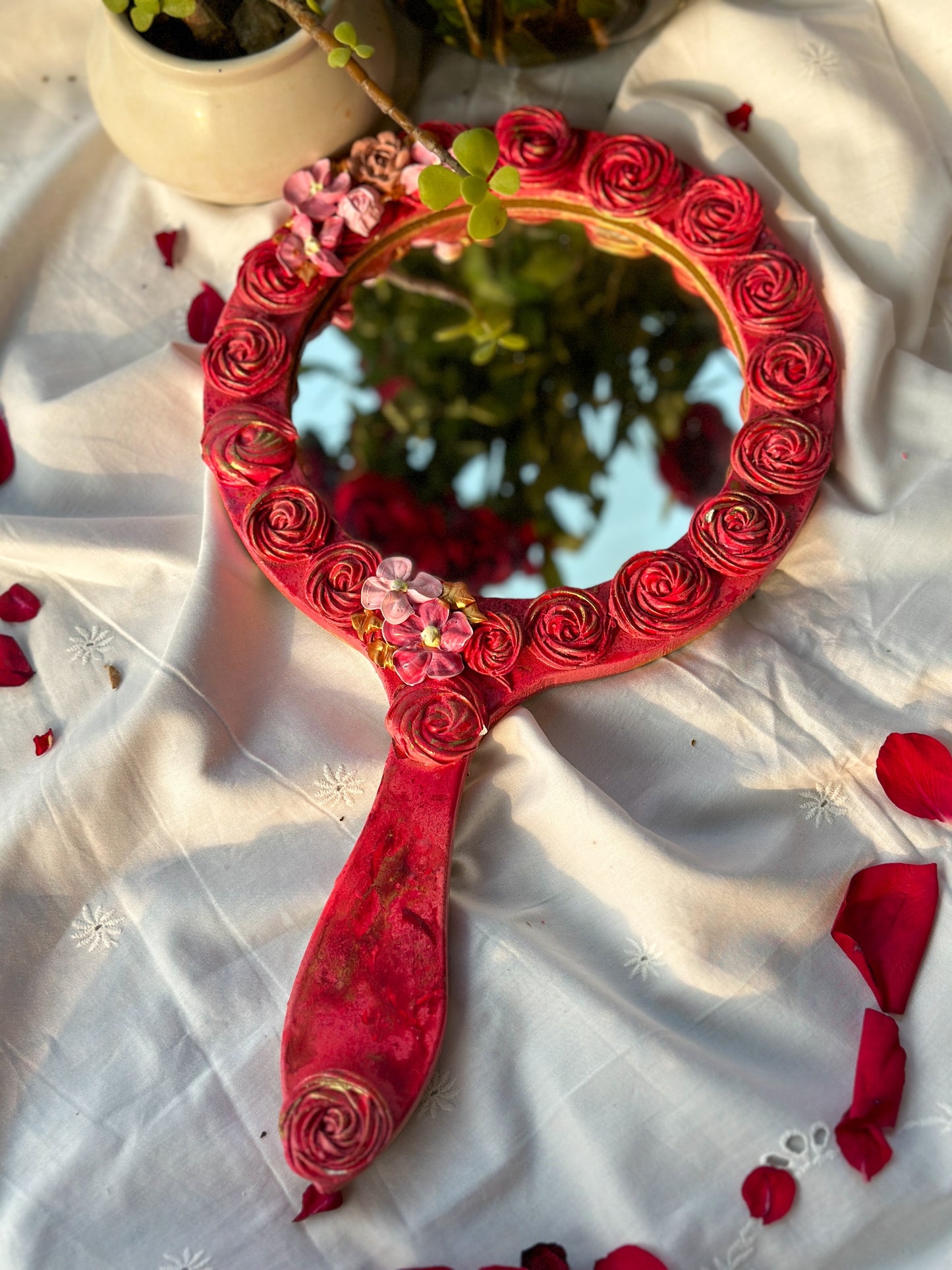 Hand Mirror- Pink Collection