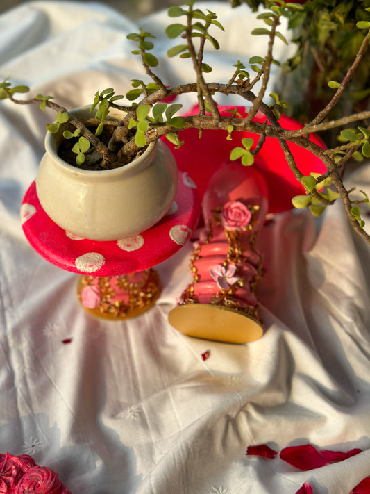 Toadstools- Pink Collection